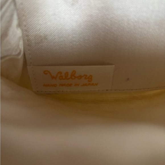 Vintage Walborg White Beaded Evening Bridal Bag - Picture 5 of 16